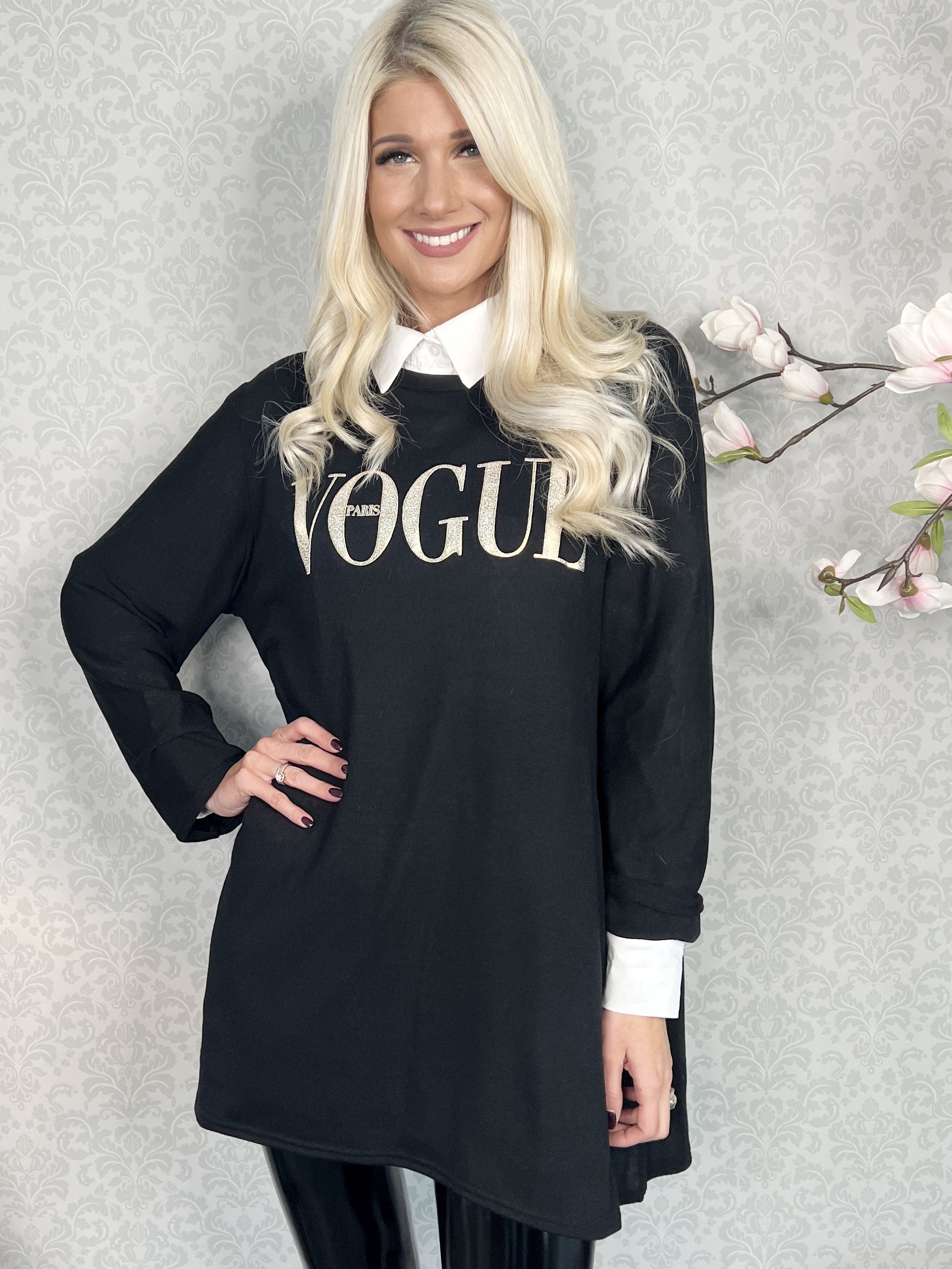 Nerea - Lätt stickad med skrivande framsida